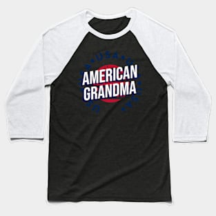 American Grandma Baseball T-Shirt